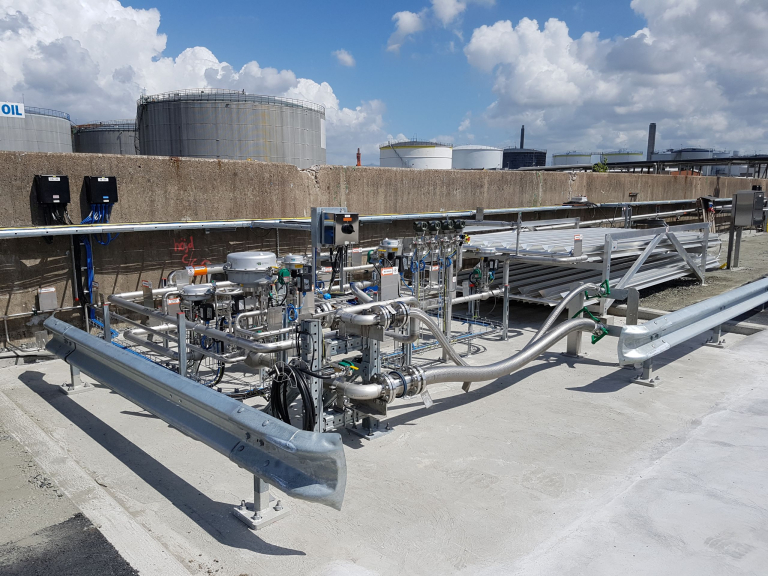 Marint LNG-bunkringssystem